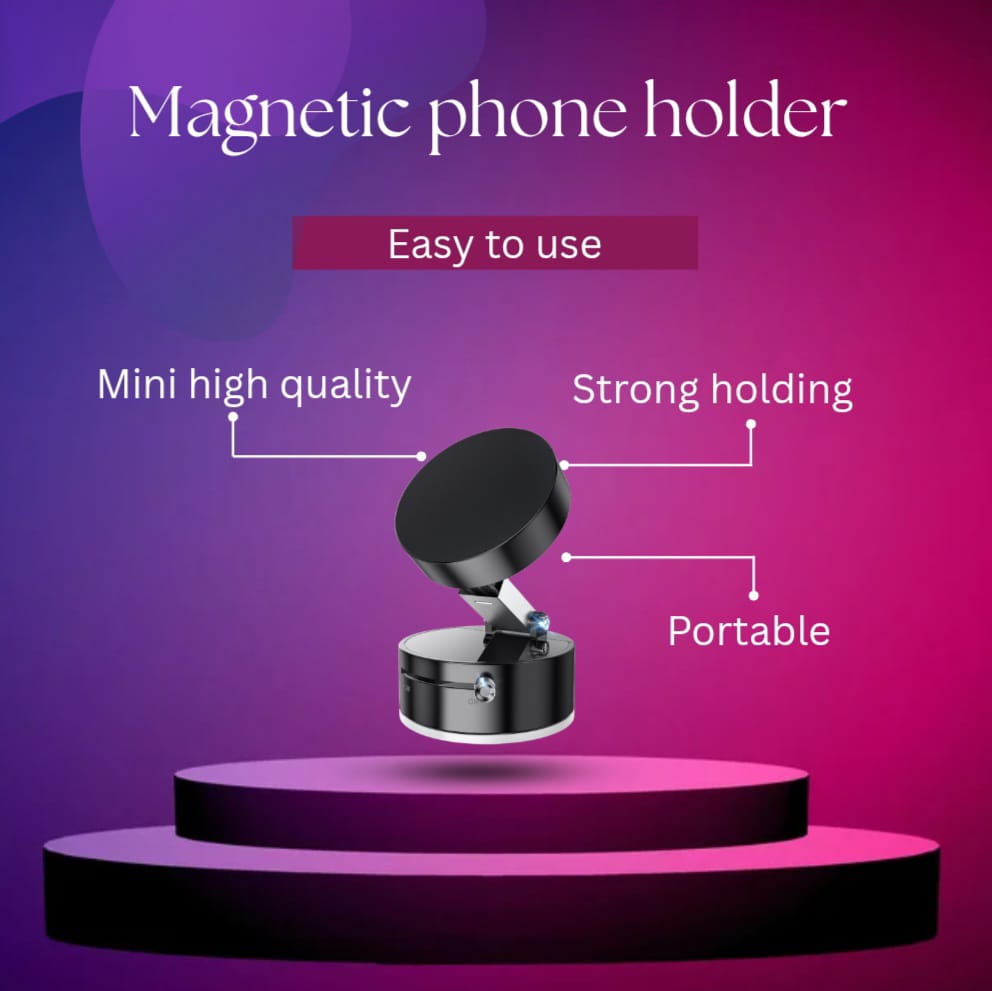 Magnetic phone holder